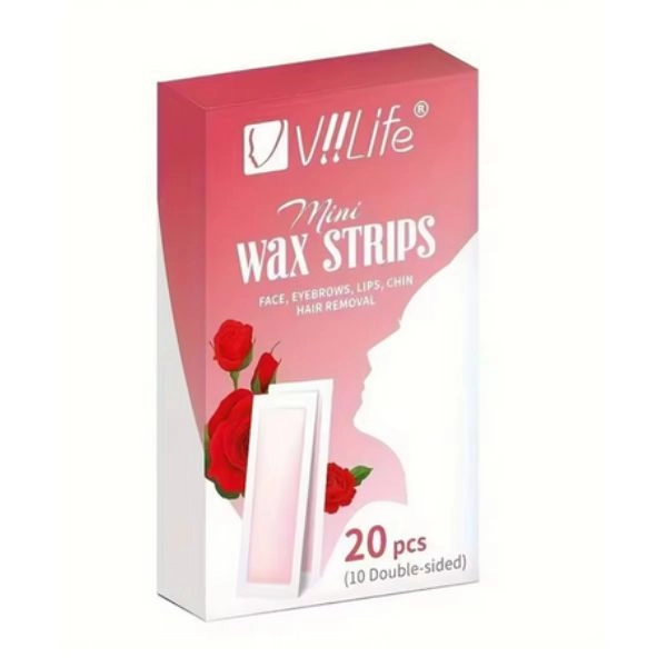 Facial hair removal strips - Mini, 20 pcs