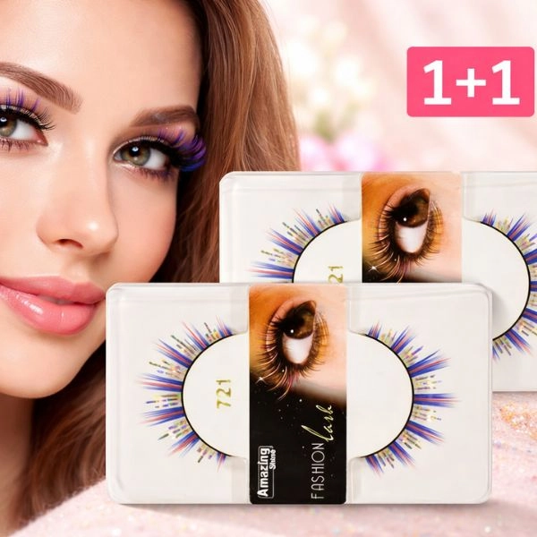 Fancy Eyelashes - Metallic - 1+1 FREE