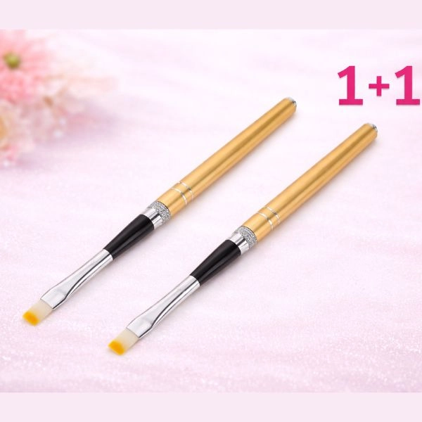 Gold brush for gel system no. 6 - folding - 1+1 FREE