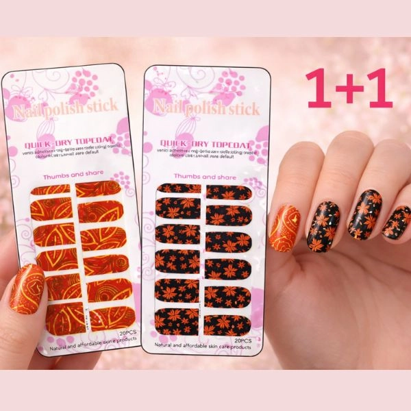 Decorative nail art stickers - 1+1 FREE