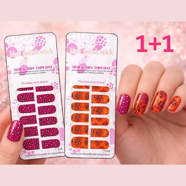 Decorative nail art stickers - 1+1 FREE