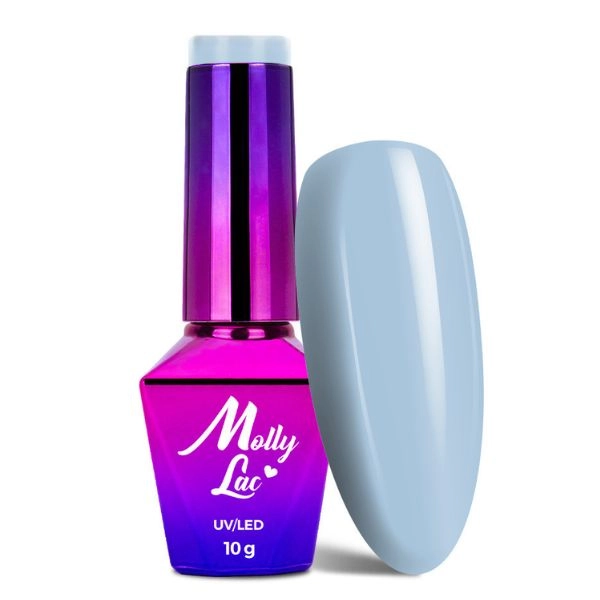 UV/LED Hybrid Gel Polish MollyLac Pure Nature - Top of the Mountain nr. 105, 10g