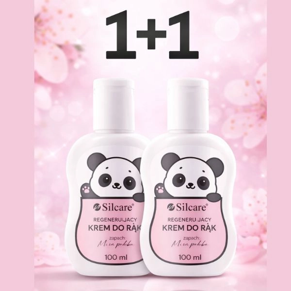 Silcare, regenerating hand cream - Panda, 100ml - 1+1 FREE