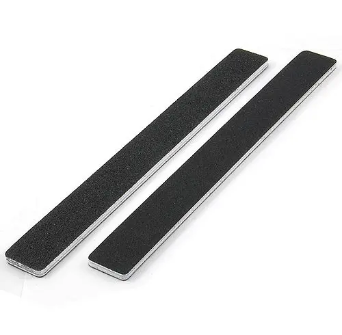 Inginails Sanding file for nails, black - slim rectangle 80/80