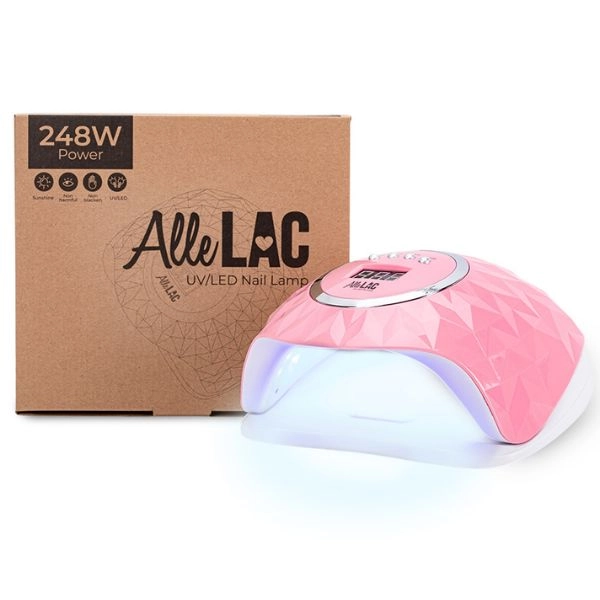 AlleLux Y13, UV/LED lamp 248W, pink