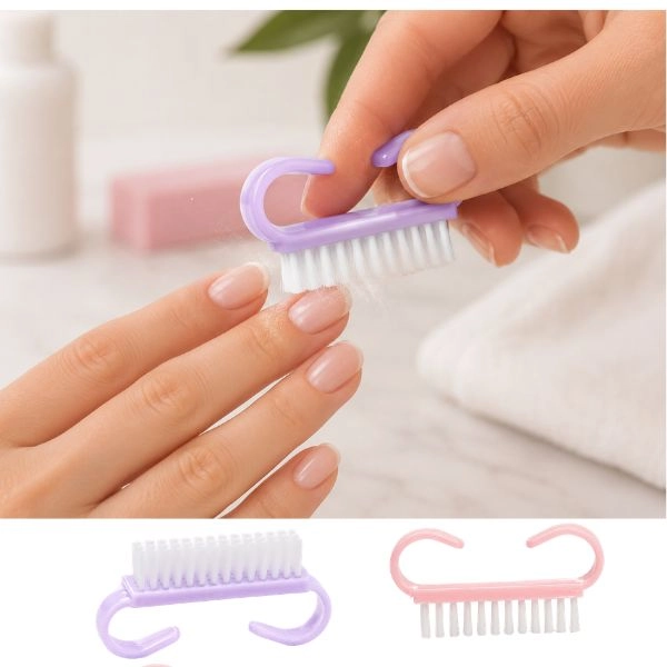 Brush for dusting nails - set of 2pcs