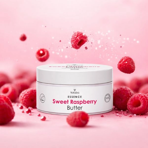 Yokaba Sweet Raspberry Moisturizing Hand and Body Butter, 200 ml
