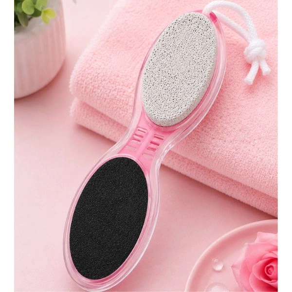 Foot file and pumice stone, pink