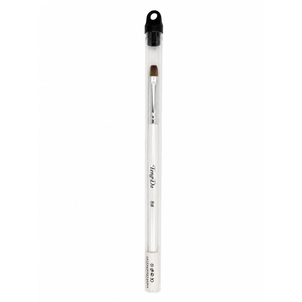 Modeling brush with wooden handle No.8