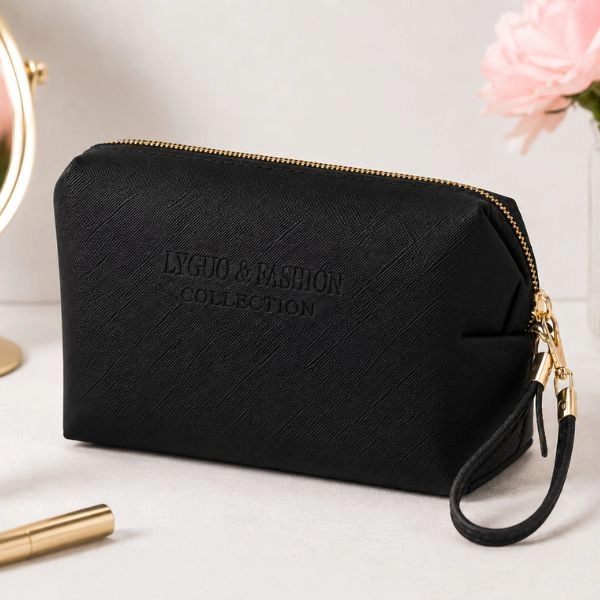 Cosmetic bag, black