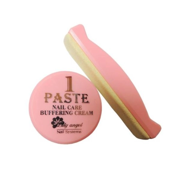 Paste with a buffer for Japanese manicure