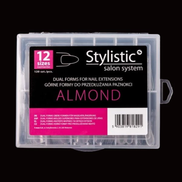 Stylictic Dual Forms Almond, 120pcs