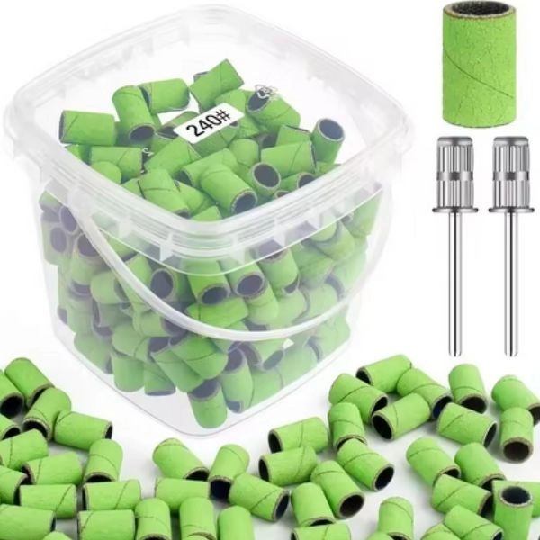 Sanding band, 200pcs - grit 240, green