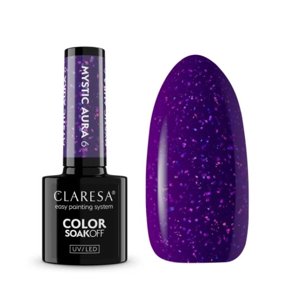 Claresa UV/LED Color Soak Off - Mystic Aura 6, 5g
