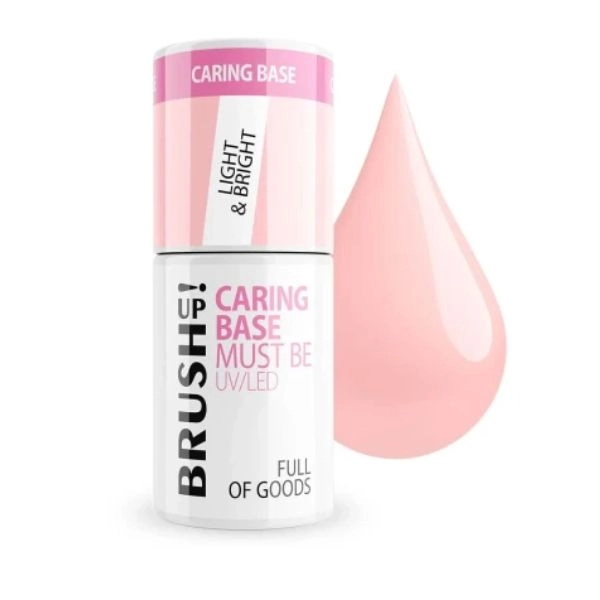 BrushUp! UV/LED Caring Base Must Be - Full Of Goods Light & Bright, 5g