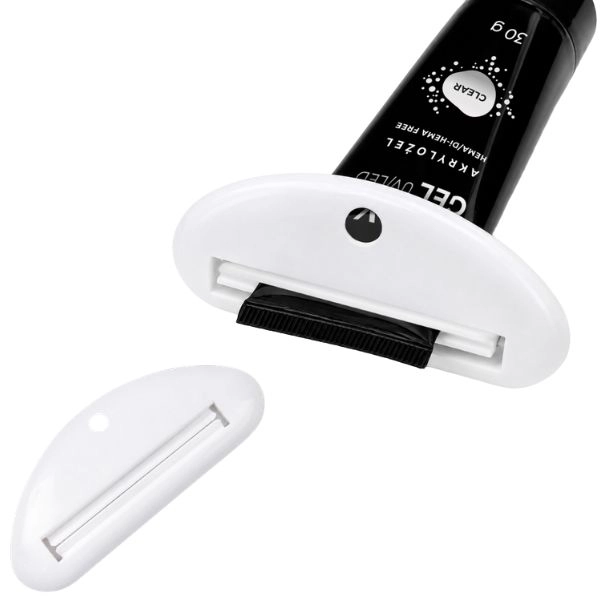 Acrylic gel tube squeezer, white