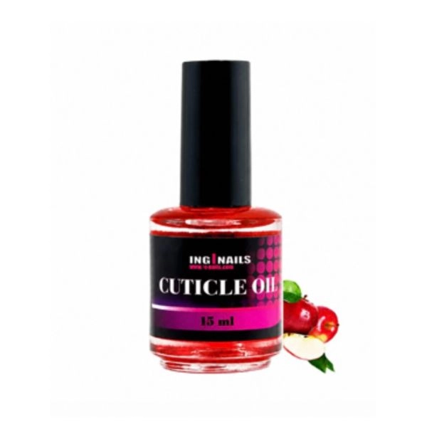 Regenerating cuticle oil Inginails - Cuticle Oil Red Apple, 15ml