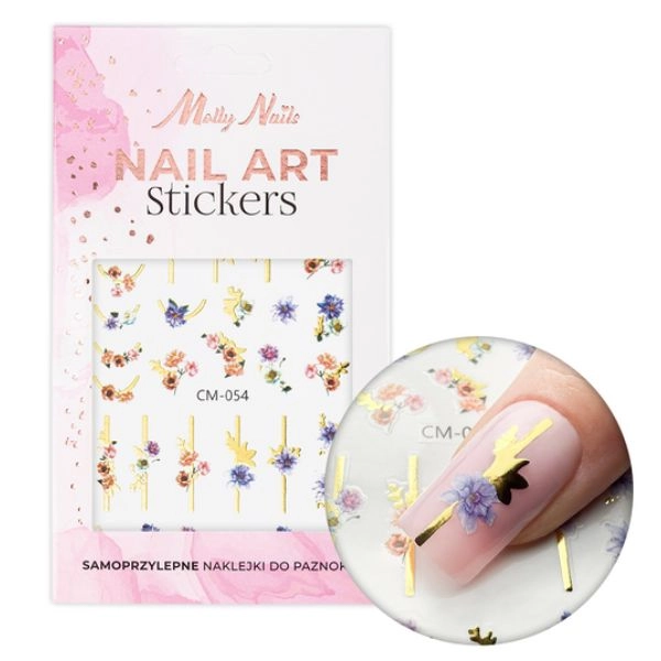 Nail stickers - Flowers CM-054