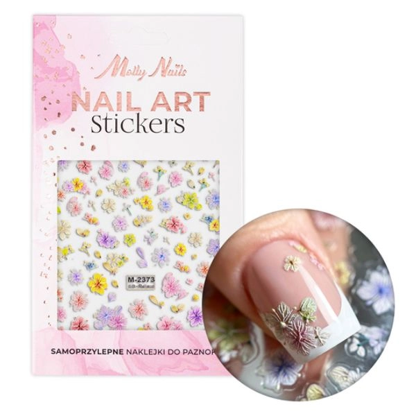 Nail stickers - Flowers M-2373
