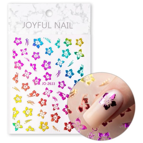Nail stickers - Flowers JO-2633