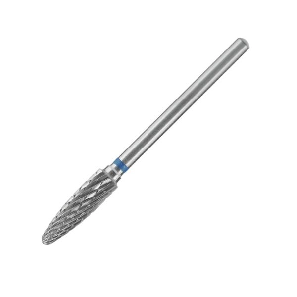 Pro Expert 4/14 mm Rounded Cone Carbide Nail Drill Bit, Blue