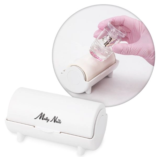 Molly Nails Stamp Cleaning Roller Container