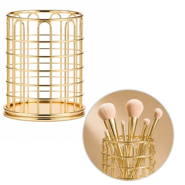 Brush Holder No. 8 – Gold