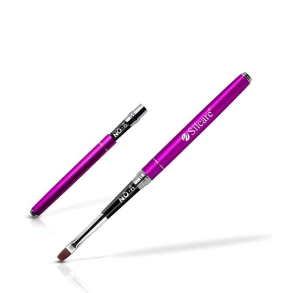 Silcare Gel Brush No. 6, pink