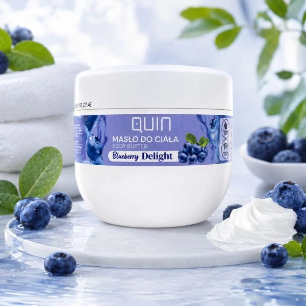 QUIN Body Butter Blueberry Delight, 500ml