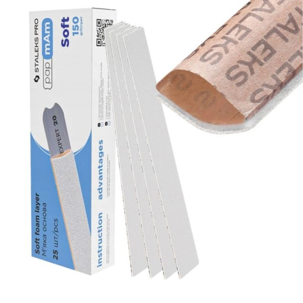 PapmAm Staleks Expert 20 Replacement Files, Grit 150, 25 pcs