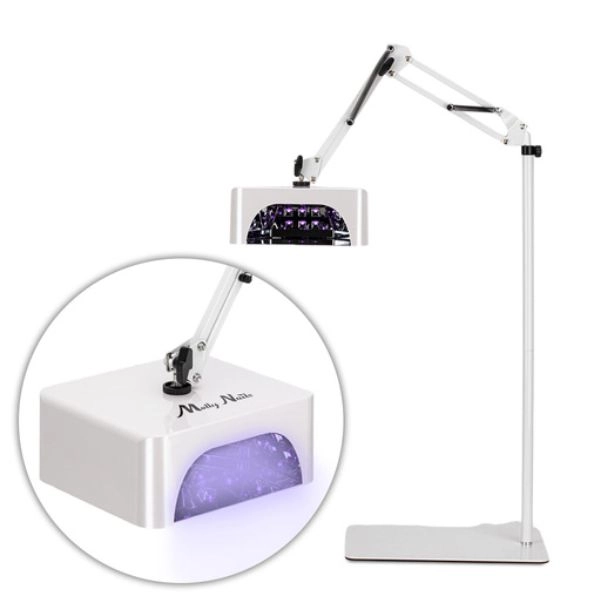 Molly Nails 36W UV/LED Pedicure Lamp – V10BAT, White