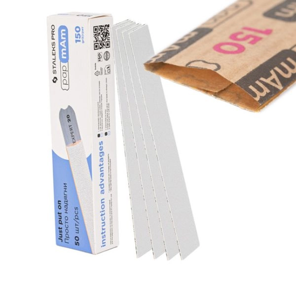 PapmAm Staleks Expert 22 Replacement Files, Grit 150, 50 pcs