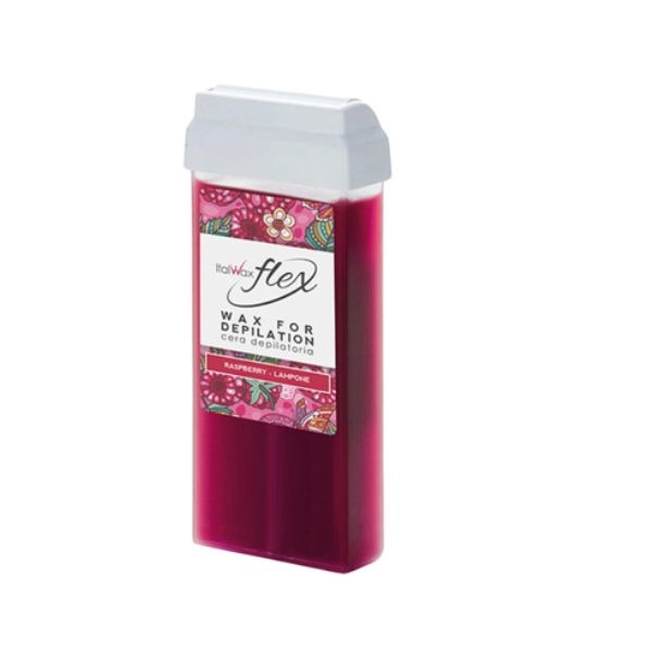 Italwax Flex Depilatory Wax – Raspberry, 100 ml