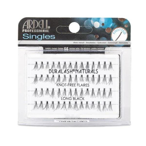 Ardell Singles Duralash Naturals – Long Black, 56 pcs