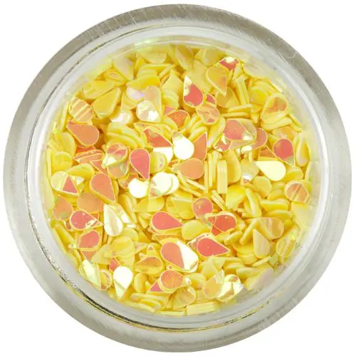 Teardrops - yellow