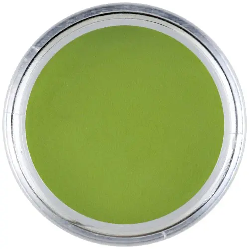 Olive green acrylic nail powder Inginails 7g - Pure Green