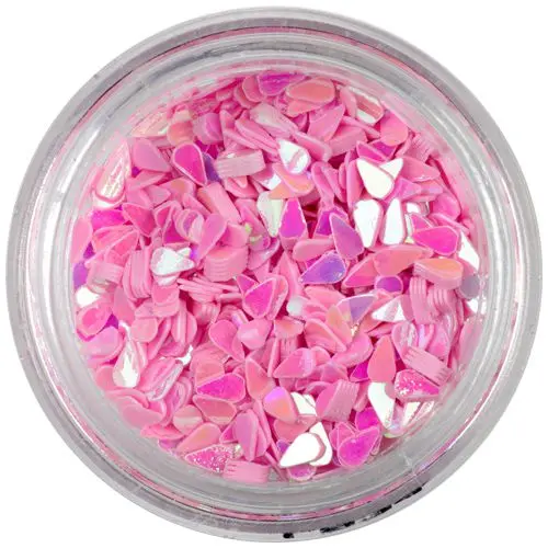 Teardrop confetti – light pink