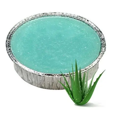 Cosmetic paraffin wax with scent of aloe vera