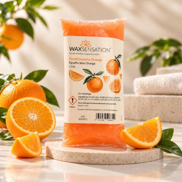 Wax for paraffin wraps - Orange, 450g