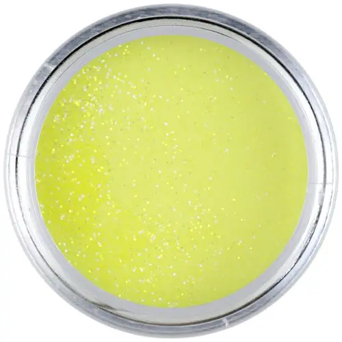 Yellow Glitter - acrylic nail powder Inginails 7g