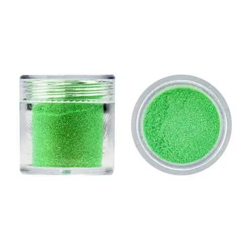 Nail art glitter powder - olive green, 10g