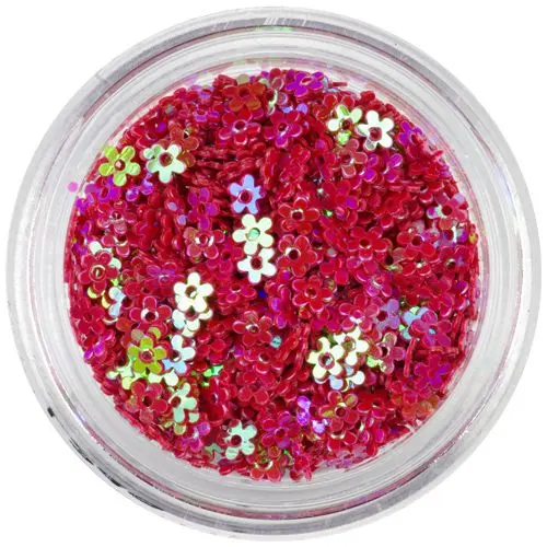 Artificial flowers - dark red