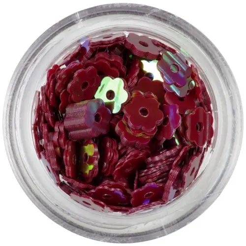 Claret decoration - flowers with hole