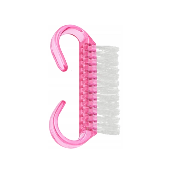 Nail brush for removing dust - pink