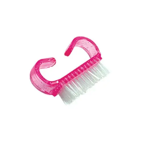 Nail brush for removing dust - pink