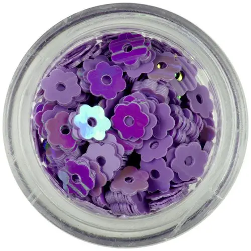 Artificial flowers - purple