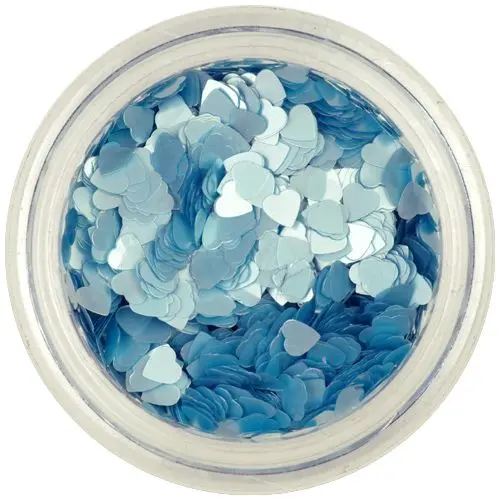 Light blue hearts
