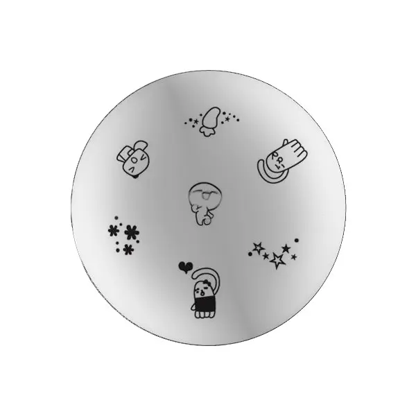 Ornament stamping plate B05