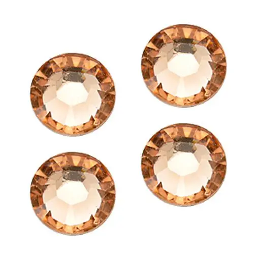 Rhinestones for nails - champagne, 3mm, 50pcs