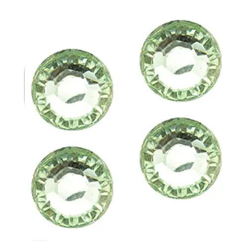 Crystals for nail art 3mm - light green 50pcs